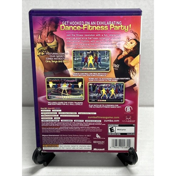Zumba Fitness for Kinect - 2010 Fitness - Microsoft Xbox 360 - Picture 2 of 3
